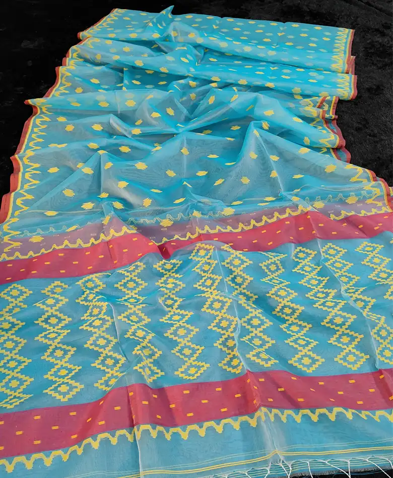 Muslin Saree With Blouse Piece