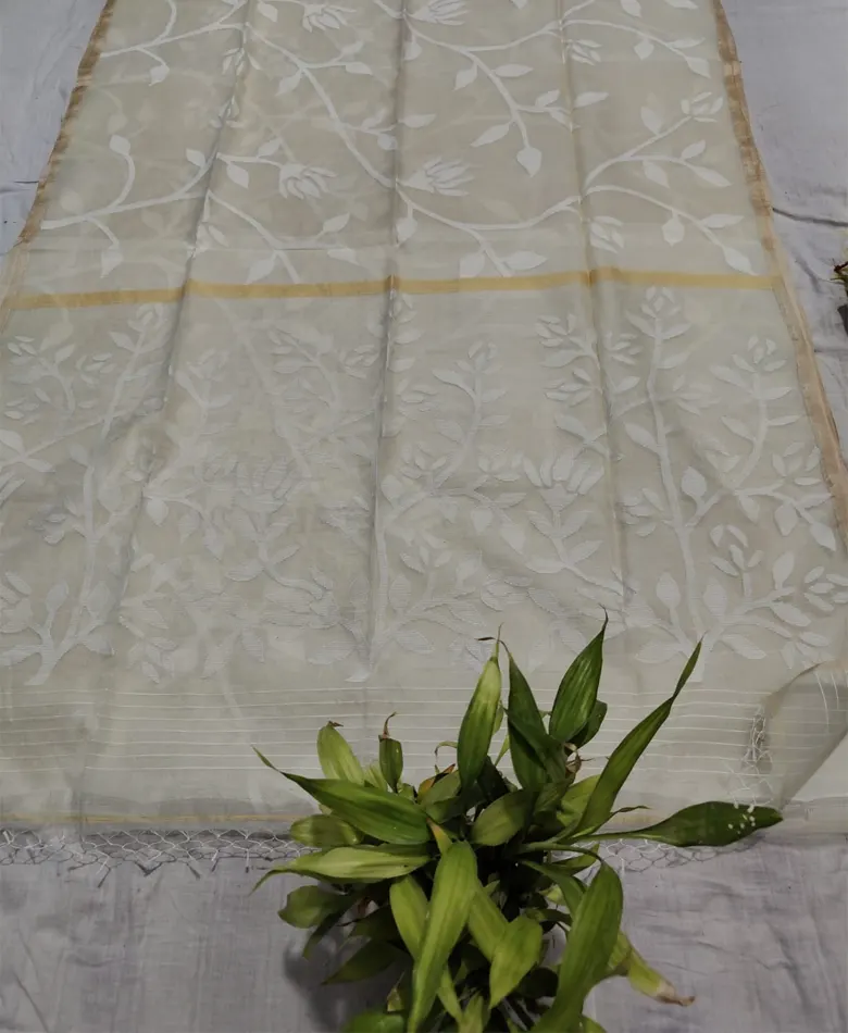 Pure Muslin Saree