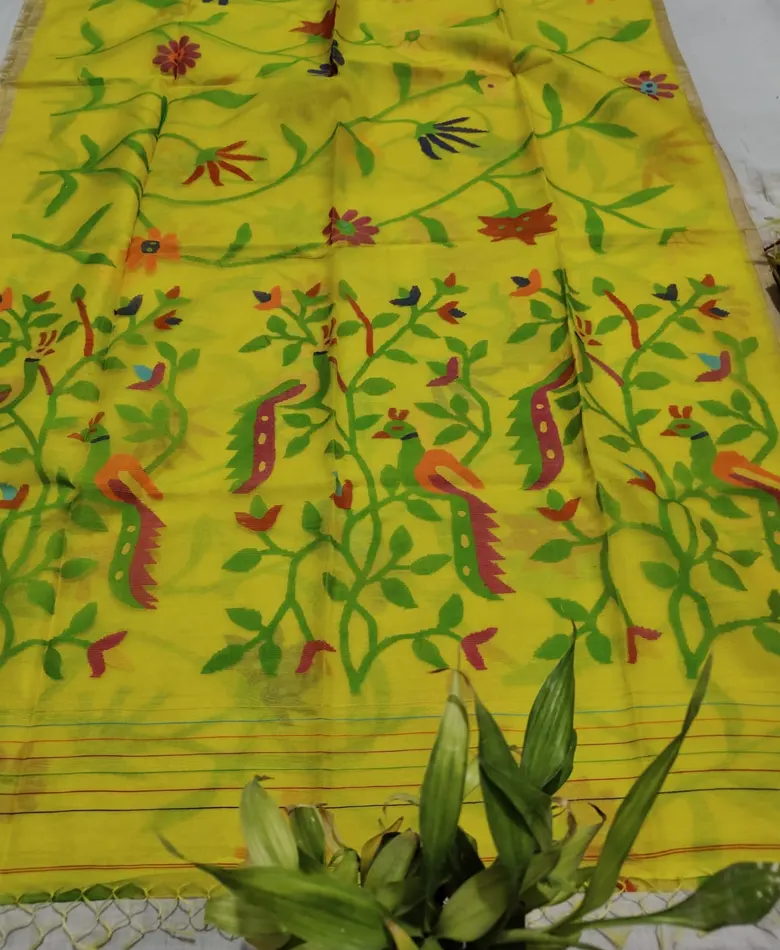 Pure Muslin Saree