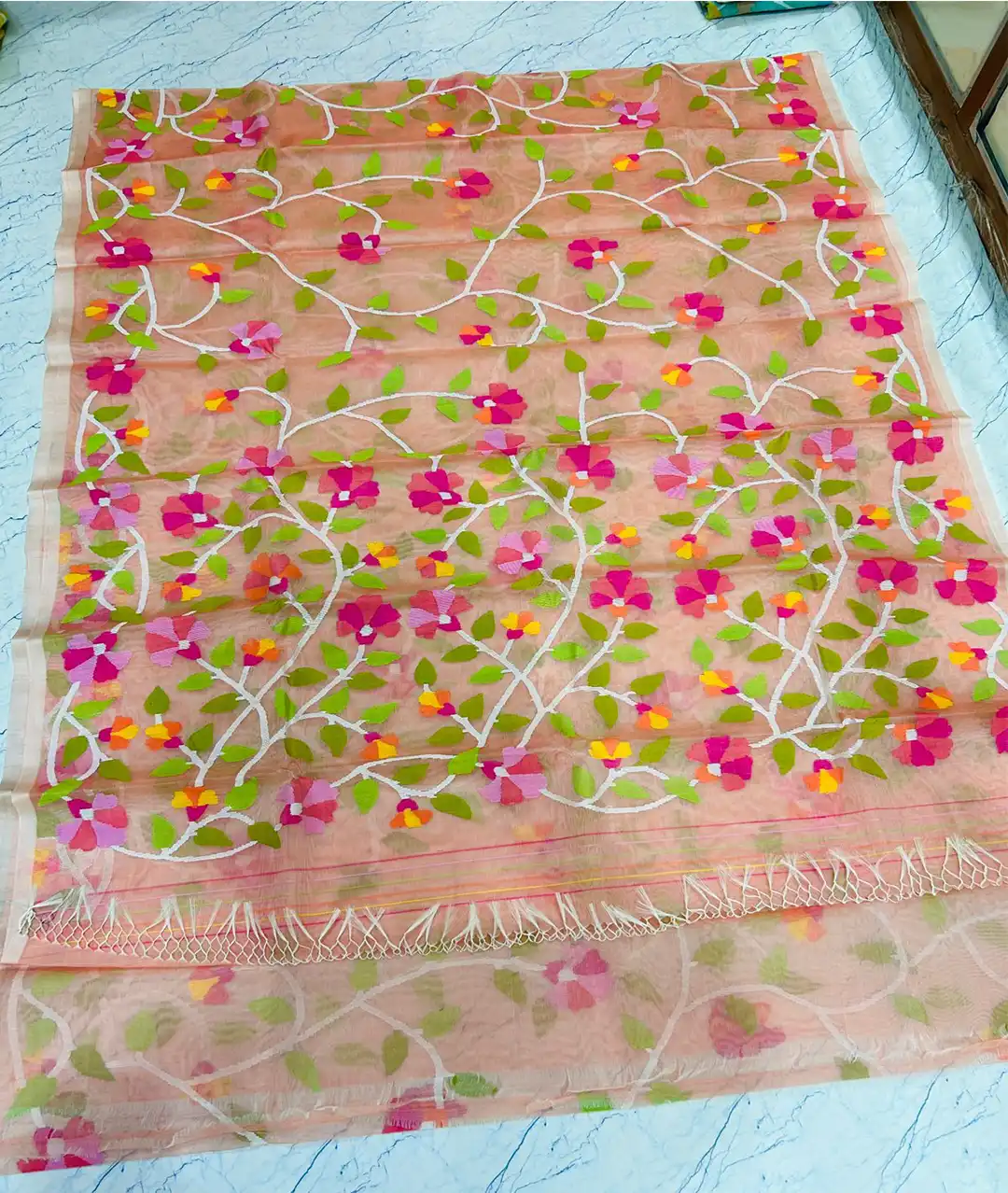 Pure Muslin Saree