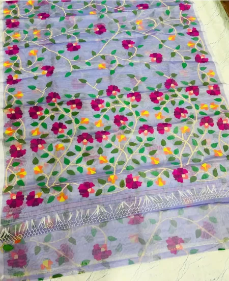 Pure Muslin Saree