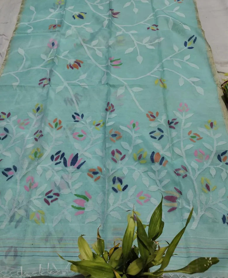 Pure Muslin Saree