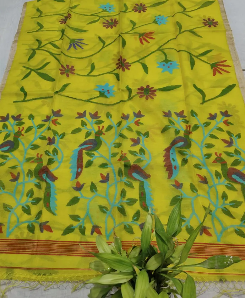 Pure Muslin Saree