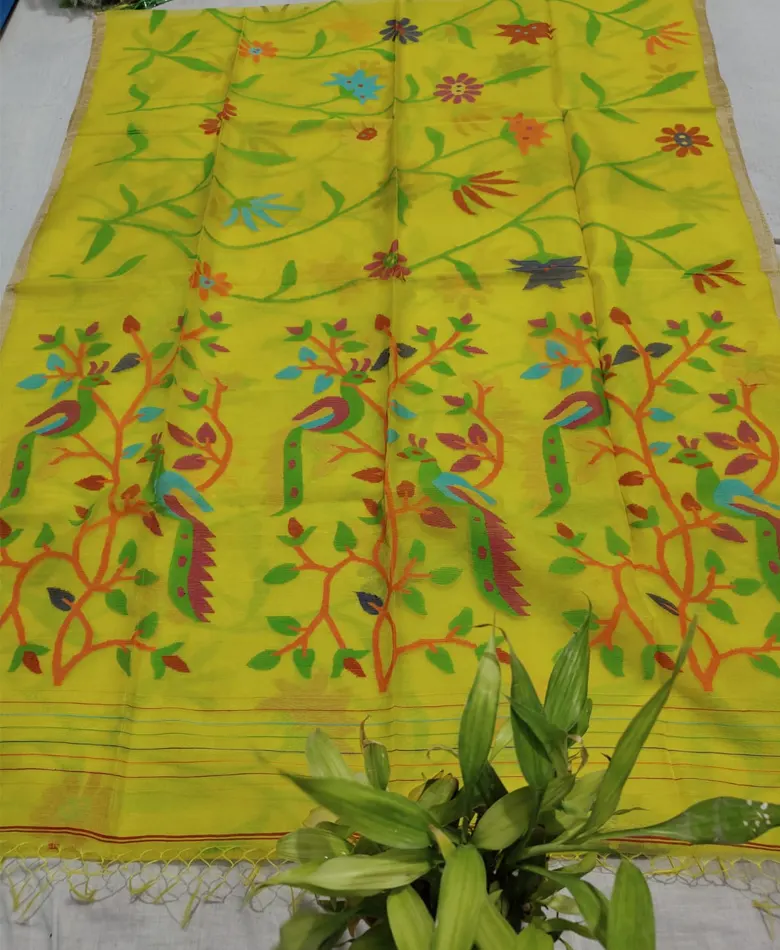 Pure Muslin Saree