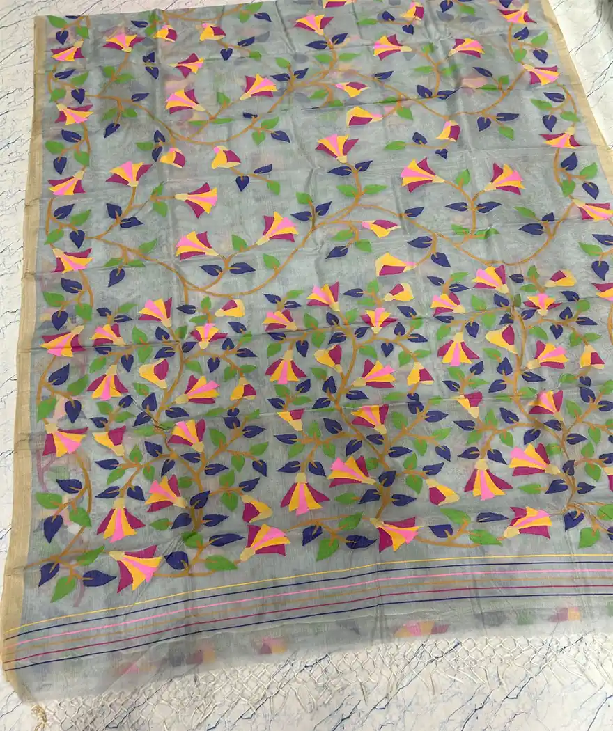 Pure Muslin Saree