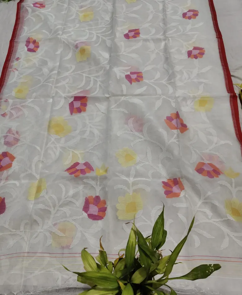 Pure Muslin Saree